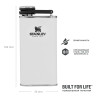 Stanley Classic — карманная фляга 0,23 л, белая